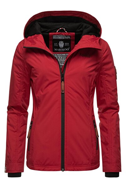 Marikoo Übergangsjacke Brombeere