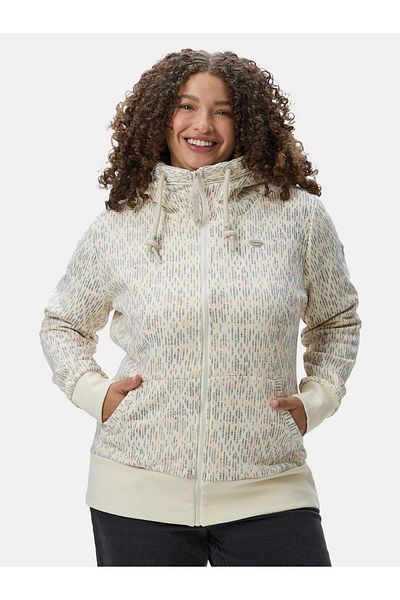 Ragwear Sweatjacke Neska Print Zip Plus