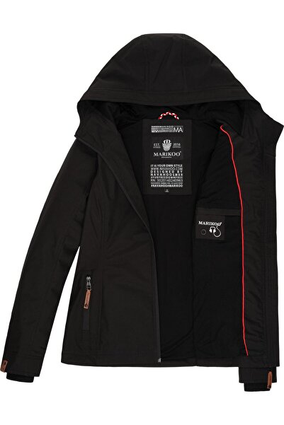 Marikoo Übergangsjacke Brombeere