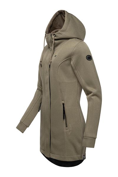 Ragwear Sweatjacke Letti Bonded'a Bağlı