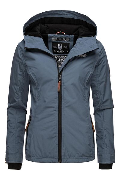 Marikoo Übergangsjacke Brombeere