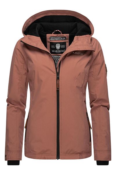 Marikoo Übergangsjacke Brombeere