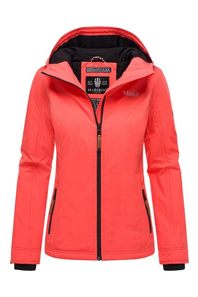 Marikoo Übergangsjacke Brombeere