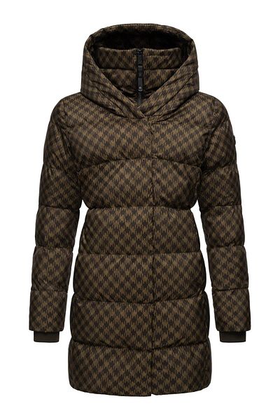 Ragwear Steppmantel Niara Print