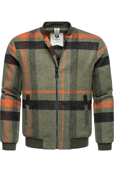 Ragwear Outdoorjacke Merrbo Check