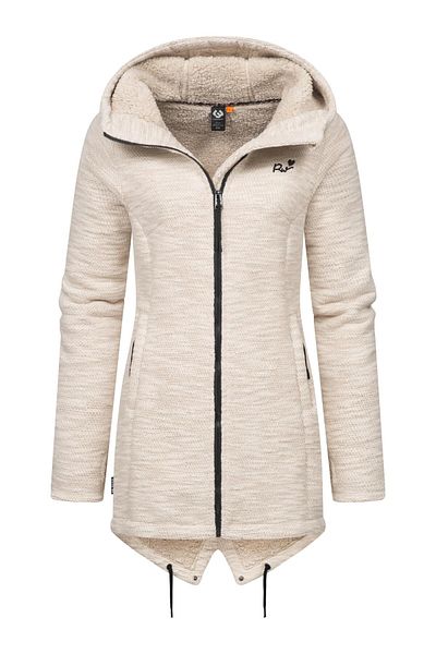 Ragwear Kapuzenstrickjacke Wingi Melange
