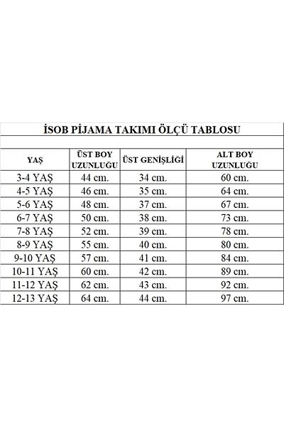 yagmurgiyim Isob Ecru Car Patterned 100% Cotton Boys' Pajamas Set 3-8 Years 32218-E