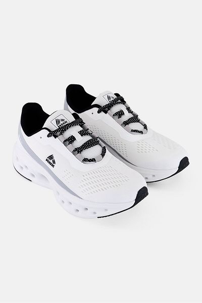 RBX Men Lace Up Running Shoes, White
