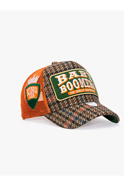 RustandRich Дамска мъжка кафява камионска шапка Колекция Generation Boomers