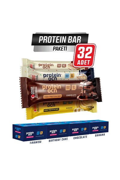 Proteinocean Protein Bar Pack - 50g X 32 Pieces