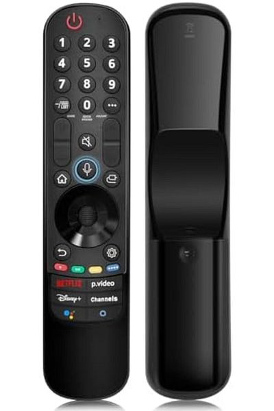 Bogadini Magic Remote Control With Voice Function And Pointer, Replacement For Lg Smart Tv, Black