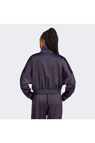 adidas Jachetă neagră pentru femei adidas Pıping Tracktop - IZ2119-K