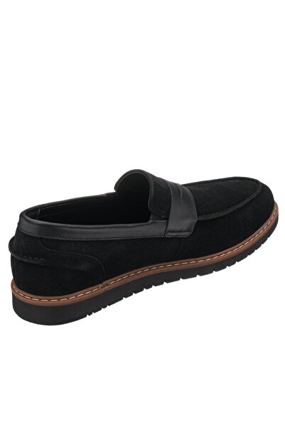 İriadam Ayl1112 Black Suede Large Size Men's Shoes in Numbers 45,46,47,48,49,50