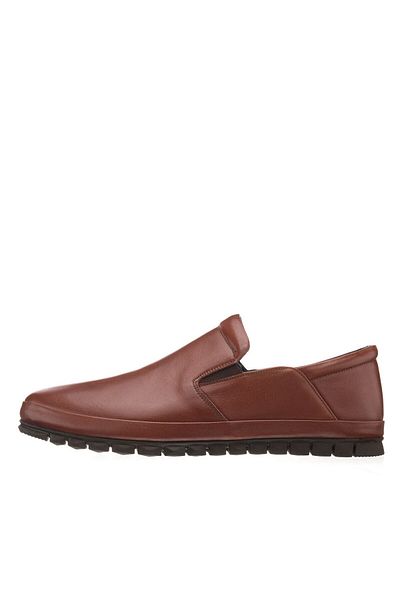 İriadam 45,46,47,48,49,50 Ag1041 Hazelnut Leather 4 Seasons Large Size Top Quality Men's Shoes