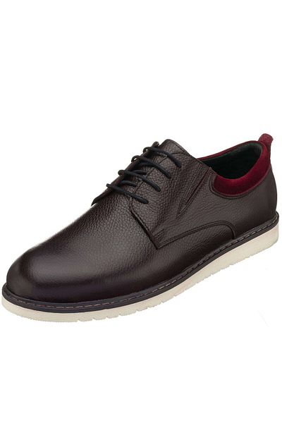 İriadam Ag4296 Claret Red Large Size Men's Shoes in 45,46,47,48,49,50 Numbers