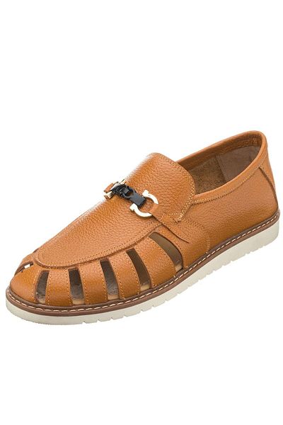 İriadam 45 - 46 - 47 - 48 - 49 - 50 Ag2021 Tan Thermo Sole Can Be Used in 4 Seasons Large Size Calfskin