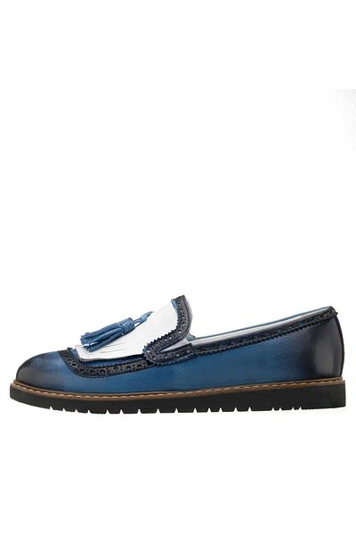 İriadam 45 - 46 - 47 - 48 - 49- 50 Ag1017 Saks Blue Large Size Men's Shoes Wide Fit