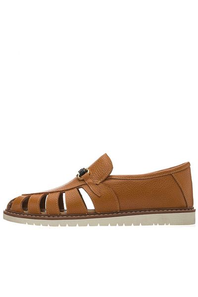 İriadam 45 - 46 - 47 - 48 - 49 - 50 Ag2021 Tan Thermo Sole Can Be Used in 4 Seasons Large Size Calfskin