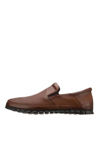 İriadam Ag1041-1 Hazelnut Wide Fit Leather Men's Shoes - 45,46,47,48,49,50