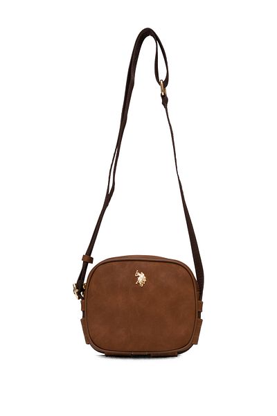 U.S. Polo Assn. Дамска чанта през рамо, кафява, US25627