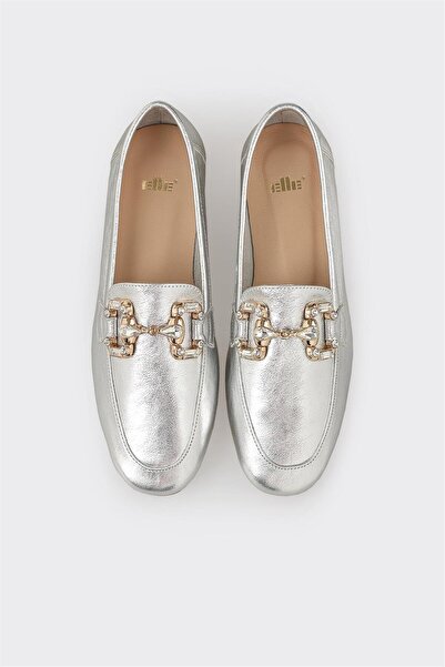 Elle Shoes Lame Deri Kadın Günlük Ayakkabı