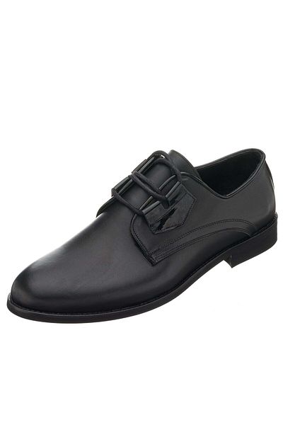 İriadam Nv1911 Black Analin Men's Shoes in Numbers 45,46,47,48,49,50