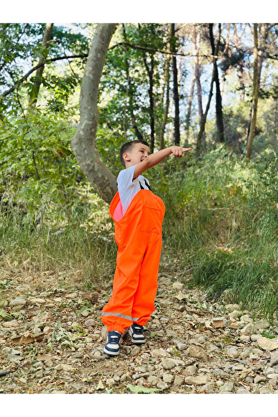 Dage Kids Waterproof Thermal Rainforest Coverall with Adjustable Straps