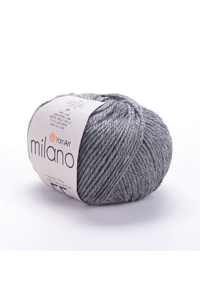 Yarnart Milano - Χειροποίητο Πλεκτό Νήμα Γκρι-868