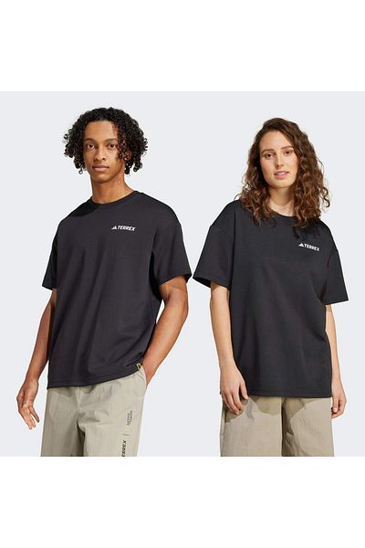 adidas JD5957-E Adidas X National Geographic Ανδρικό T-shirt Anthracite