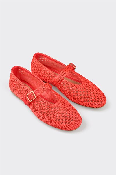 Elle Shoes Kırmızı Kadın Günlük Ayakkabı