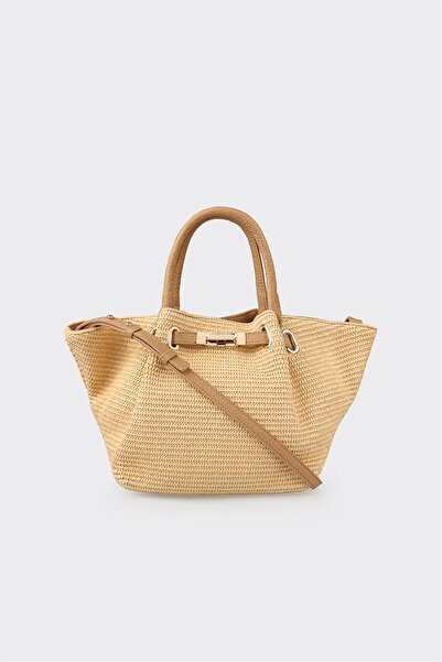 Elle Shoes Naturel Kadın El Çantası