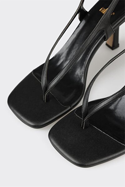 Elle Shoes Black Women's Daily Sandals