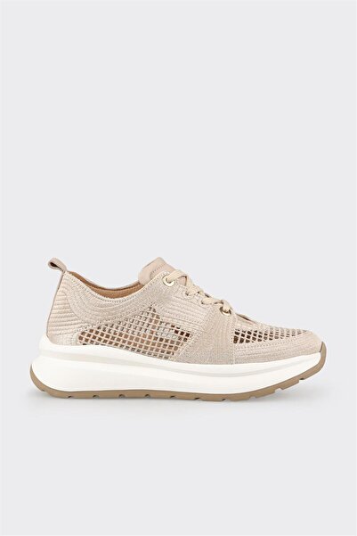 Elle Shoes Bej Kadın Spor Ayakkabı