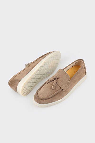 Elle Shoes Vizon Deri Erkek Günlük Ayakkabı