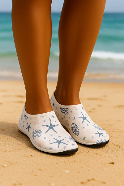 fluffy Kadın Plaj ve Deniz Ayakkabısı , Havuz Ayakkabısı