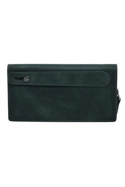 Meskanto Vera Genuine Leather Women's Wallet with Zippered Phone Compartment