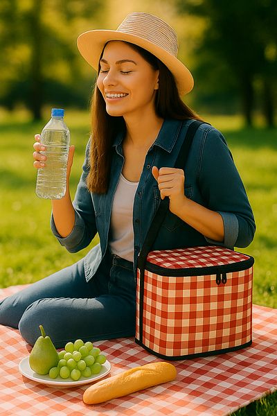 RELIANCE 10 Liter Picnic Bag Food Carrying Thermos Thermal Feeding Cooler