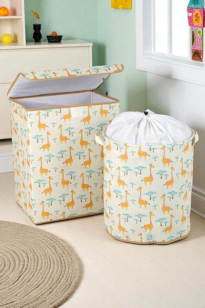 İronika Graffe Closet Organizer Toy Box Items Laundry Storage Basket Organizer Box Set of 2