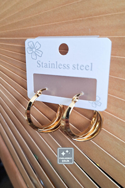 Miss TBee 🎇Küpe Festivali-Çeşit Çeşit Paslanmaz Çelik Küpeler