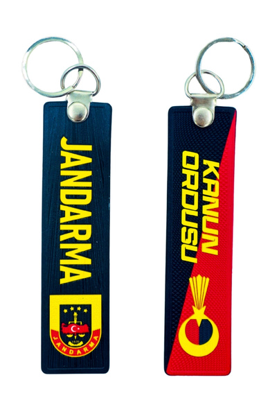 KORDAK Policija, vojska, žandarmerija, policija Privezak za ključeve 3D, (12 ...