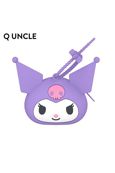 Miniso 4 Sanrio Cinnamoroll Melody Kawaii Portable Silicon Pendant Hello Kitty Kuromi Plastic Bag Coin Pur.