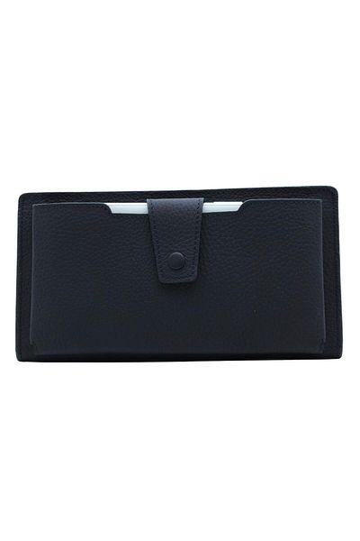Meskanto Vera Genuine Leather Women's Wallet with Zippered Phone Compartment
