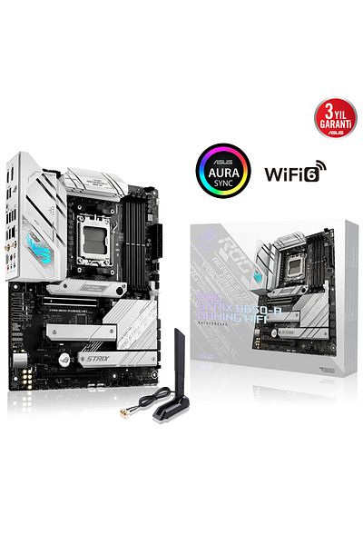 ASUS لوحة أم للألعاب Rog Strix B650-a WiFi AMD B650 مقبس Am5 Ddr5 6400(OC)mhz Atx