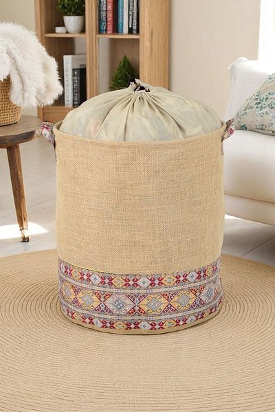 İronika Ethnic Pattern Closet Organizer Toy Box Items Laundry Storage Basket Organizer Box Set of 2