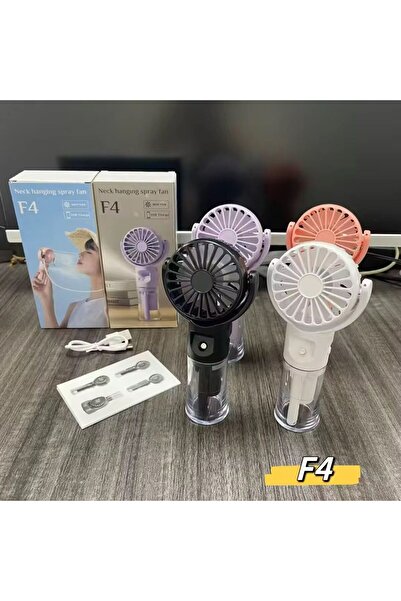 XTRIKE ME Mini Fan Ve Vantilatör Boyna Asmal Sulu Buhar Veren El Vantilatörü Fan Şarjlı Pervane
