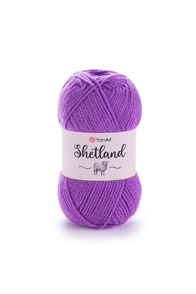 Yarnart Shetland - Πλεκτό Χέρι Νήμα Λιλά-514