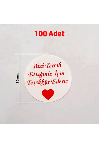 DİJİTAL BARKOD Bizi Tercih Ettiğiniz Için Teşekkür Ederiz, Sticker Yapışkanlı...