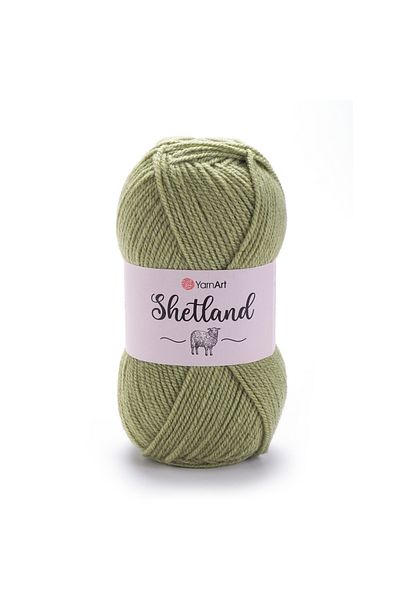 Yarnart Shetland - Πλεκτό Νήμα Πράσινο-525
