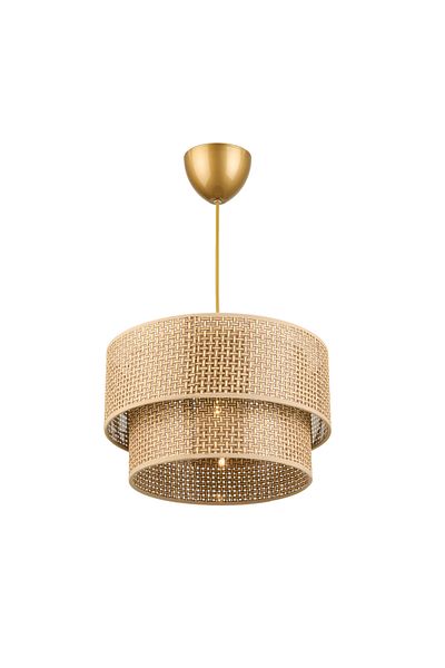 NisaLuce Nisa Luce Brown Cake Pendant Lamp - 70 cm