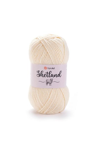 Yarnart Shetland - Κρέμα με νήμα πλεξίματος χεριών-503